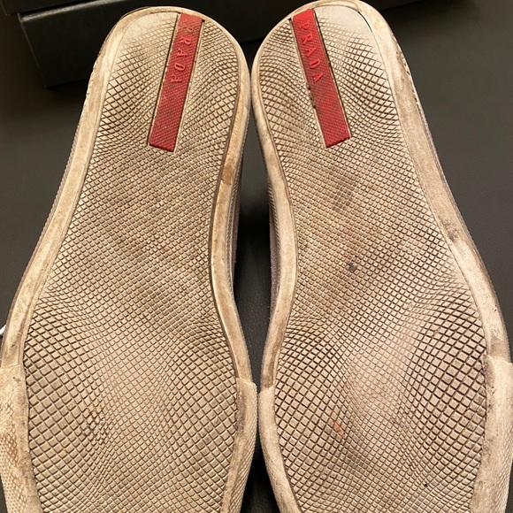 Prada suede low tops sneakers - Picture 5 of 9